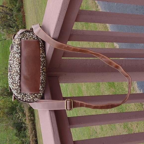 ๐VINTAGE๐ UNIONBAY Ditsy Floral Corduroy Fabric Shoulder Bag - Picture 5 of 16